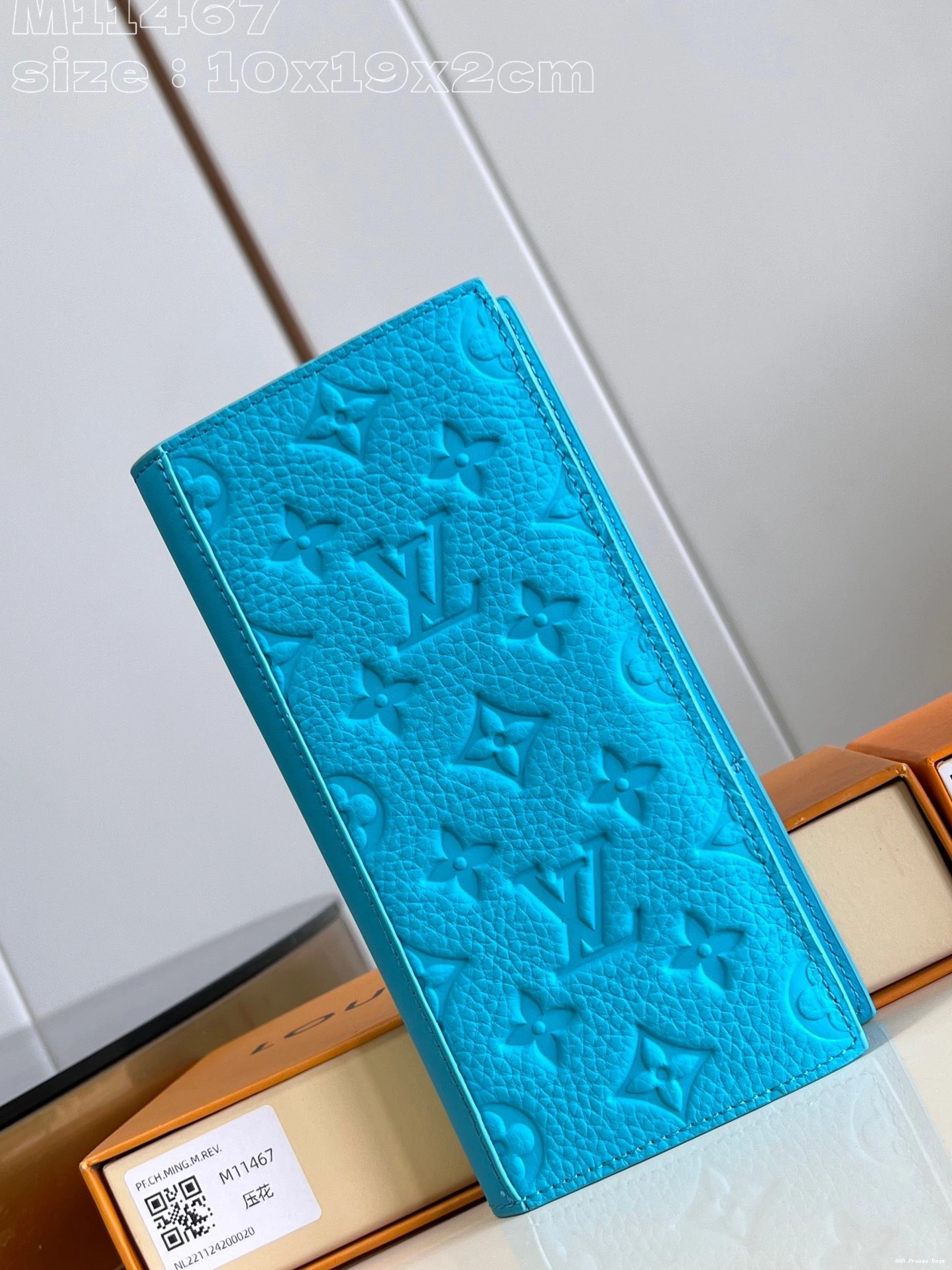 AAA Replica Ru VUITTON LOUIS WALLET-10*19*2cm BRAZZA 0818